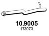 PEUGE 173073 Exhaust Pipe